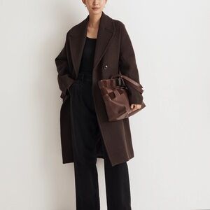 Madewell The Gianna Coat in Insuluxe Fabric